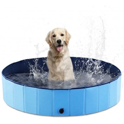 2020 hot sale 32in Foldable dog Pool, Portable Pet Pools for Dogs, Collapsible Swimming Pool for Dogs